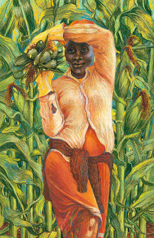 Corn goddess